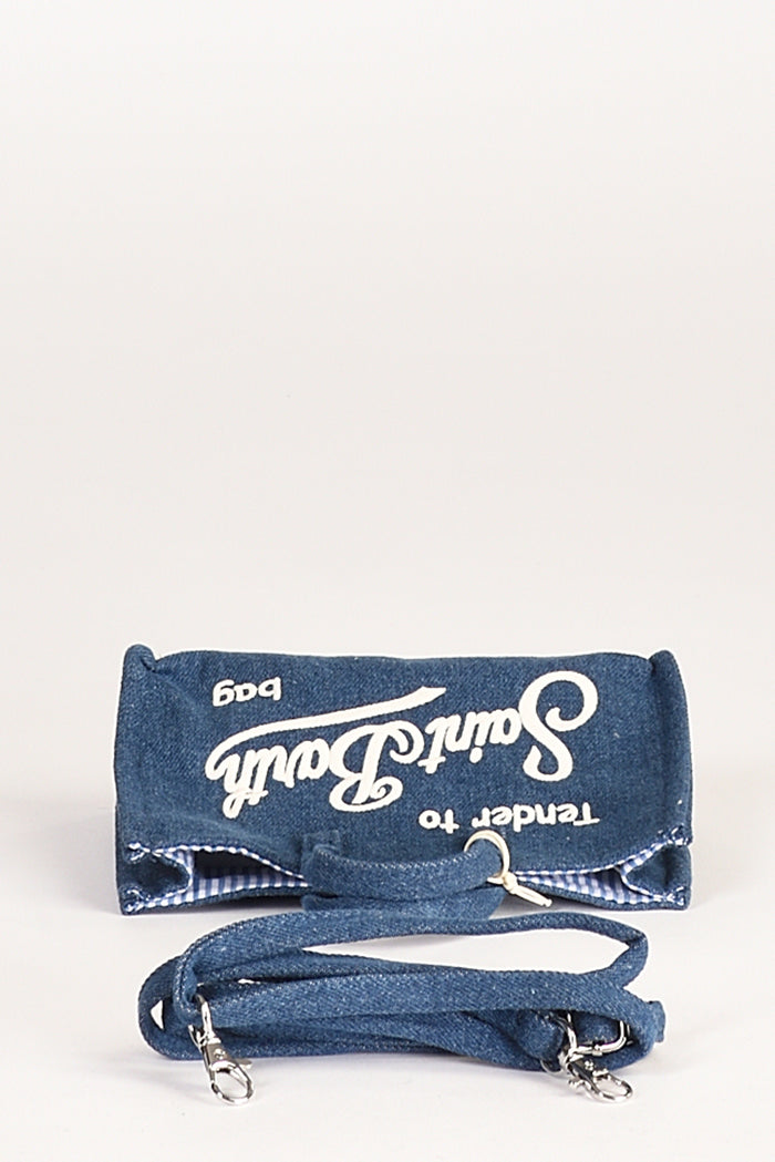 Mc2 Saint Barth Phone Bag Blu Donna - 5