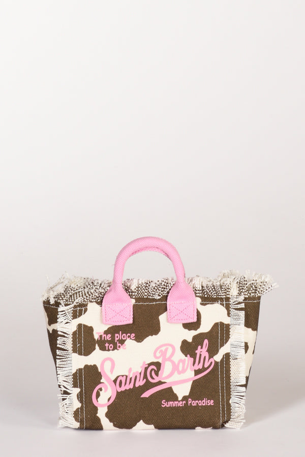 Mc2 Saint Barth Borsa Vanity Mini Marrone/rosa Donna