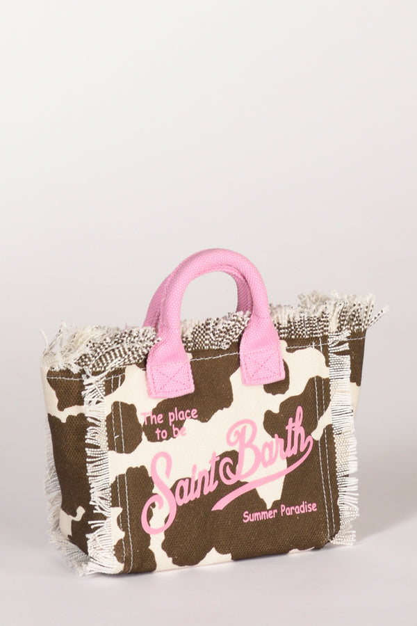 Mc2 Saint Barth Borsa Vanity Mini Marrone/rosa Donna-2