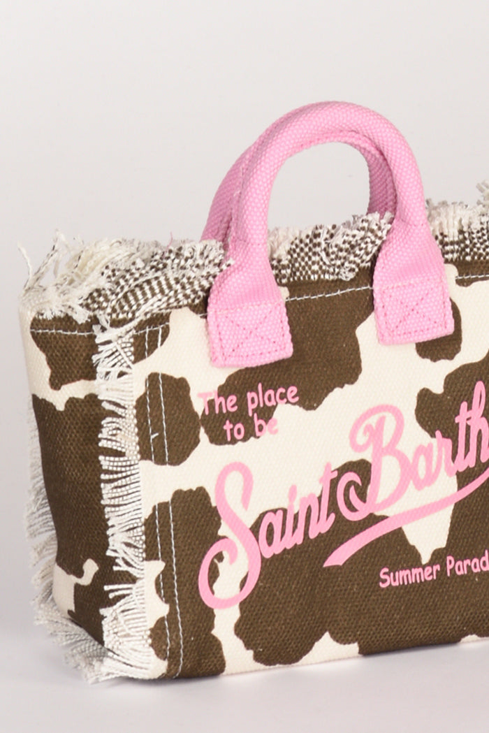 Mc2 Saint Barth Borsa Vanity Mini Marrone/rosa Donna - 3
