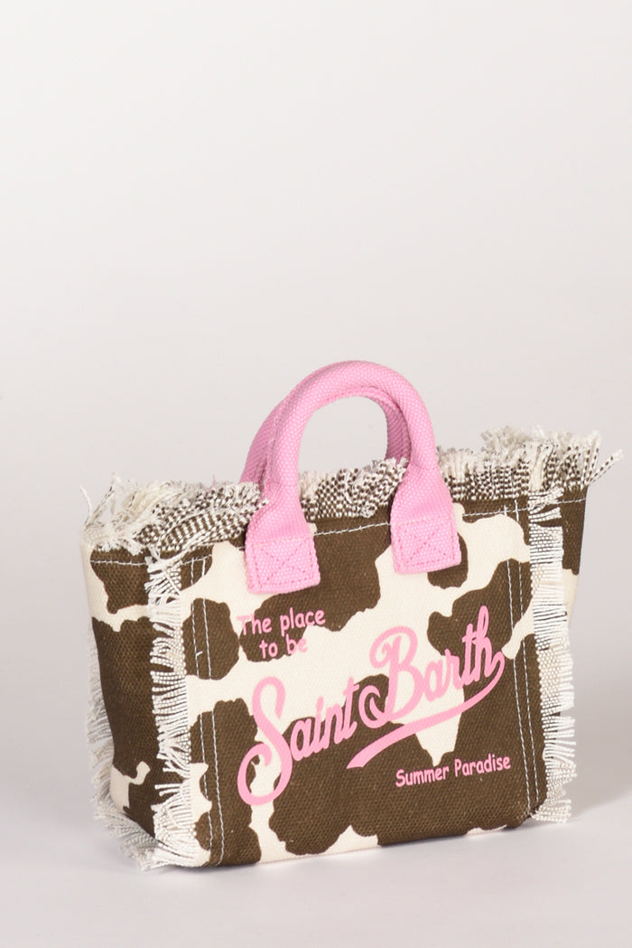 Mc2 Saint Barth Borsa Vanity Mini Marrone/rosa Donna - 4