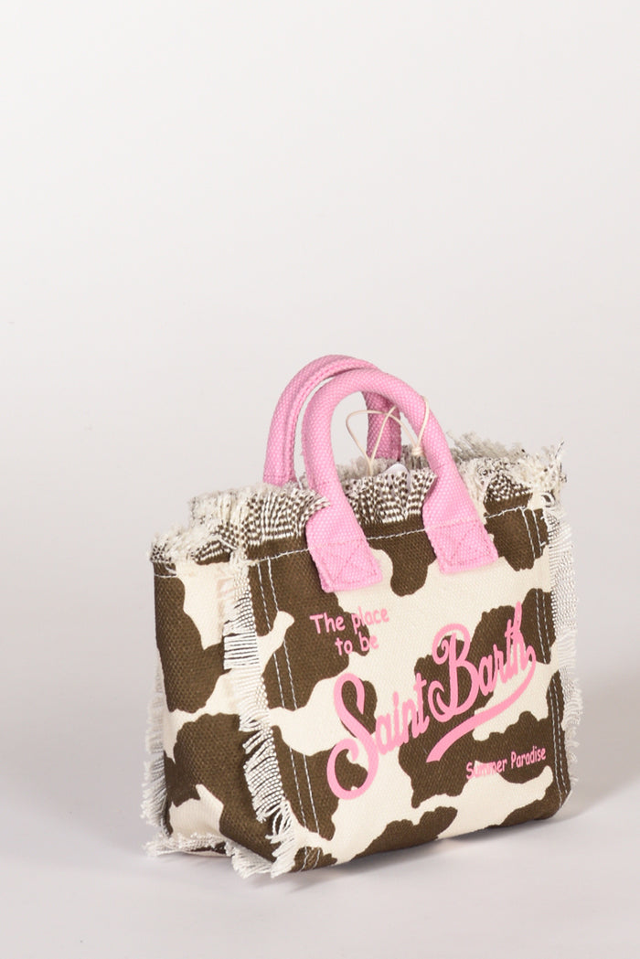 Mc2 Saint Barth Borsa Vanity Mini Marrone/rosa Donna - 5