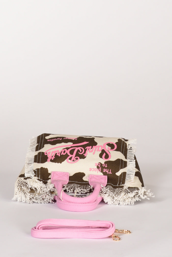 Mc2 Saint Barth Borsa Vanity Mini Marrone/rosa Donna - 6