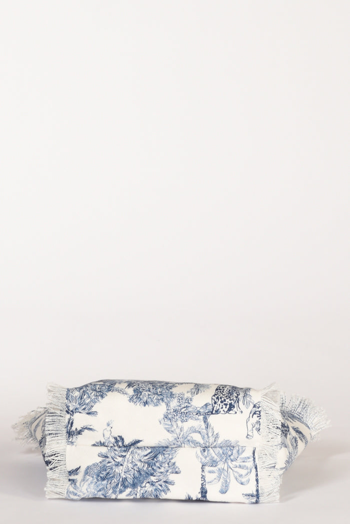 Mc2 Saint Barth Borsa Colette Bianco/azzurro Donna - 7