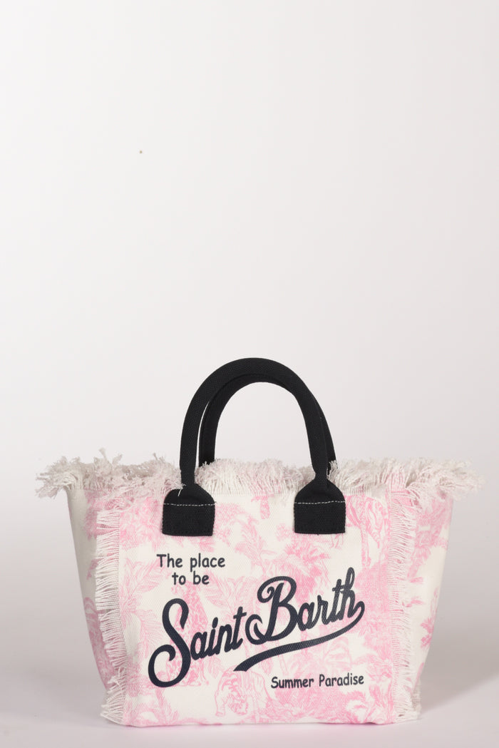 Mc2 Saint Barth Borsa Colette Bianco/rosa Donna - 1