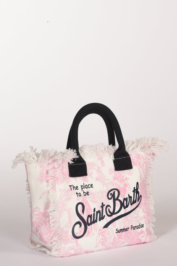 Mc2 Saint Barth Borsa Colette Bianco/rosa Donna-2