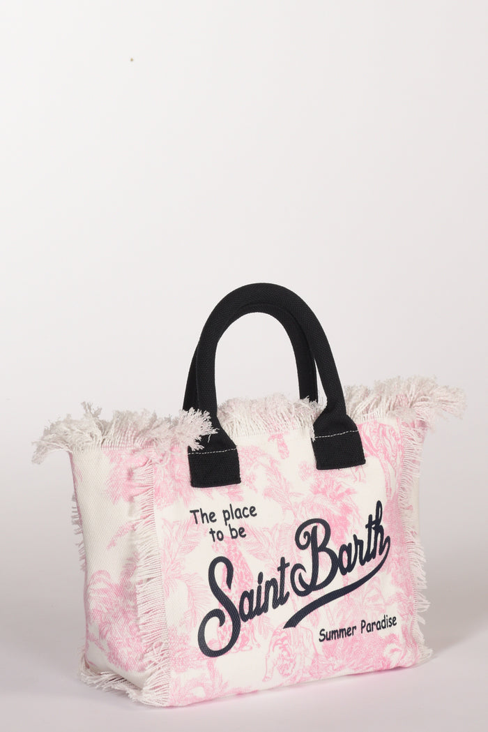 Mc2 Saint Barth Borsa Colette Bianco/rosa Donna - 2