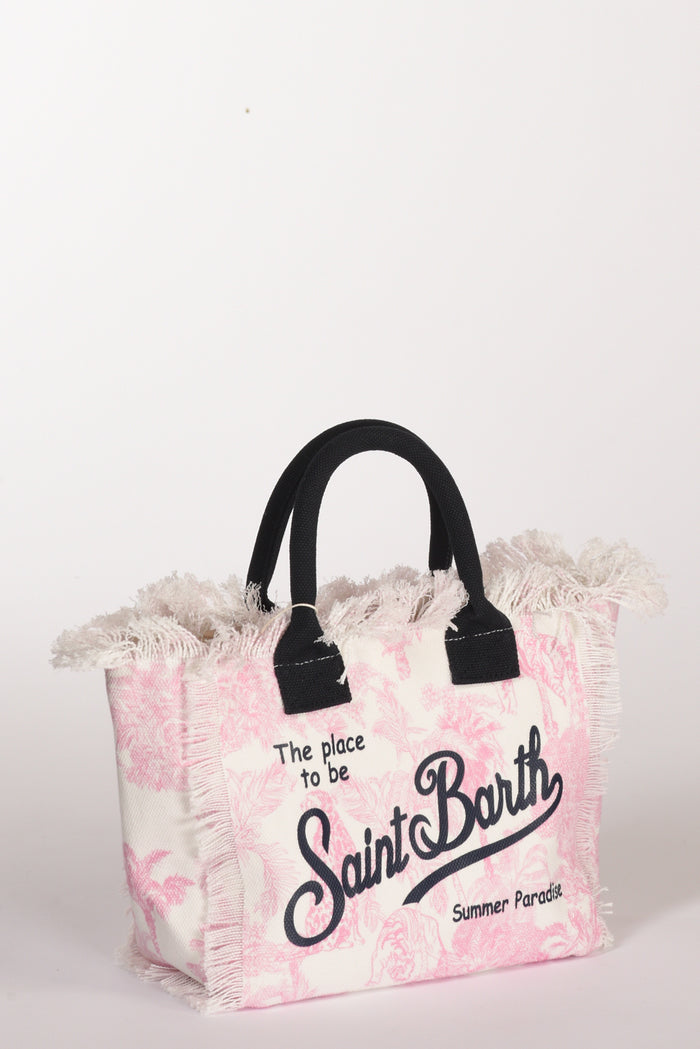 Mc2 Saint Barth Borsa Colette Bianco/rosa Donna - 3