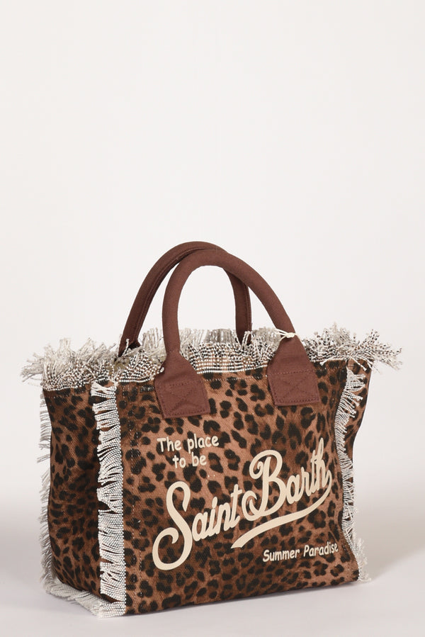 Mc2 Saint Barth Borsa Colette Marrone/beige Donna-2