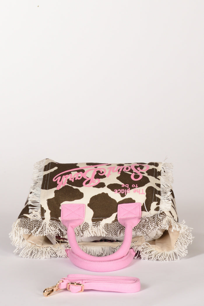 Mc2 Saint Barth Borsa Colette Marrone/rosa Donna - 5