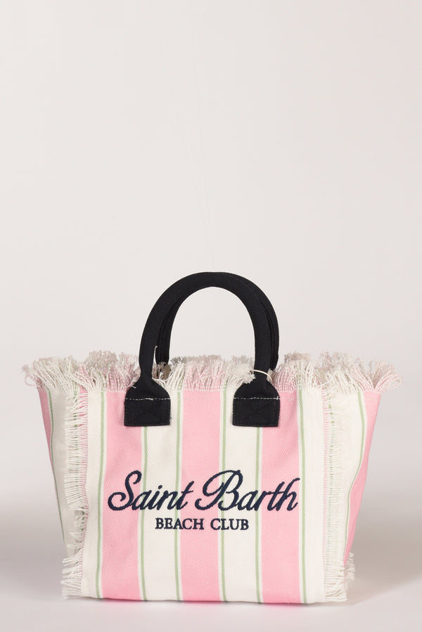 Mc2 Saint Barth Borsa Colette Rosa/bianco/multicolor Donna