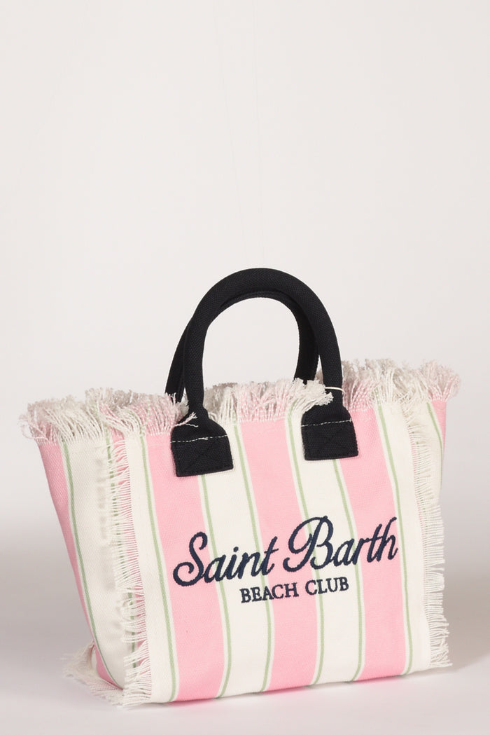 Mc2 Saint Barth Borsa Colette Rosa/bianco/multicolor Donna - 3