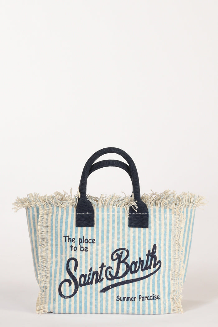 Mc2 Saint Barth Borsa Colette Bianco/azzurro Donna - 1