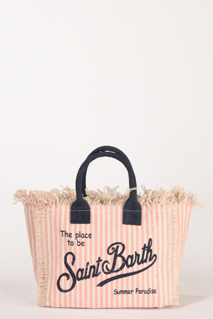 Mc2 Saint Barth Borsa Colette Rosa/bianco Donna - 1