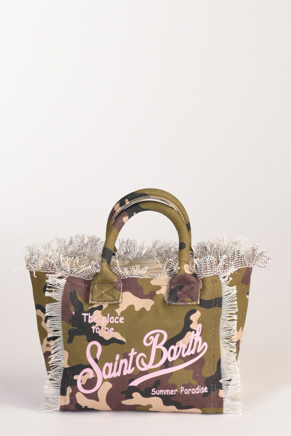 Mc2 Saint Barth Borsa Colette Verde/rosa Donna