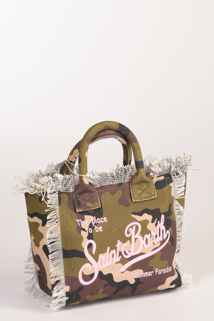 Mc2 Saint Barth Borsa Colette Verde/rosa Donna - 5
