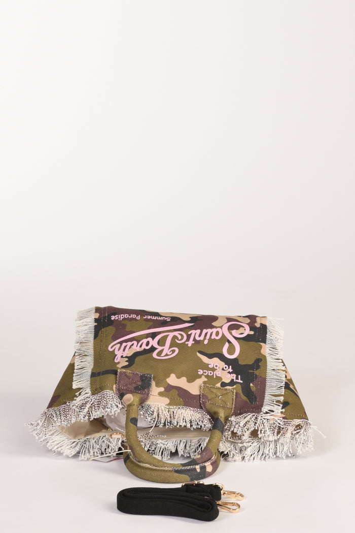 Mc2 Saint Barth Borsa Colette Verde/rosa Donna - 6