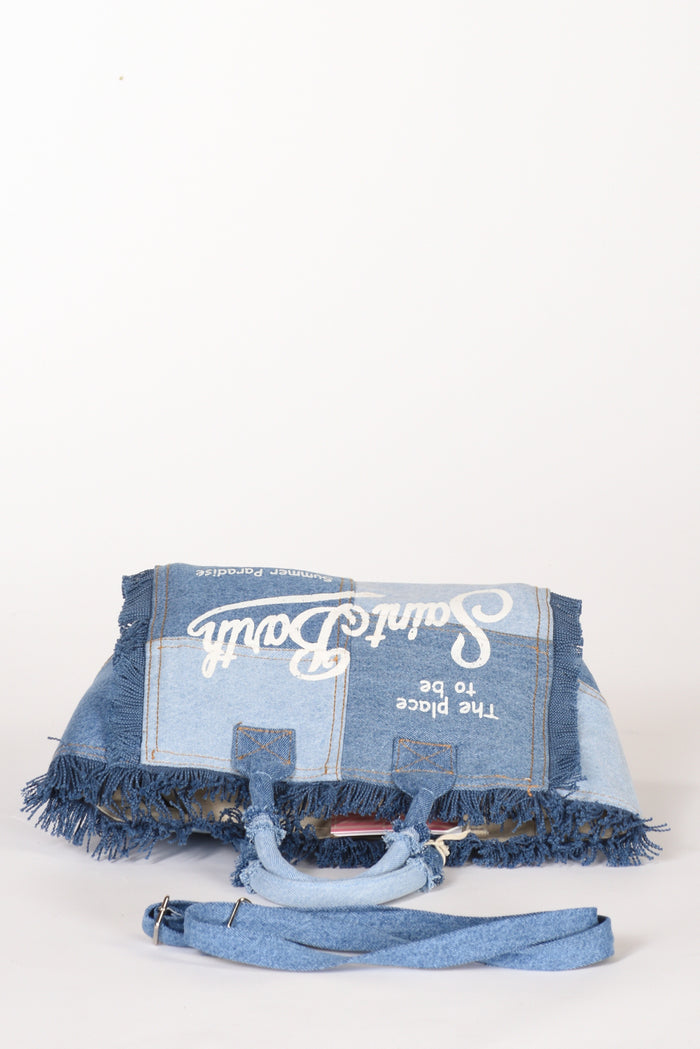Mc2 Saint Barth Borsa Colette Blu Donna - 6