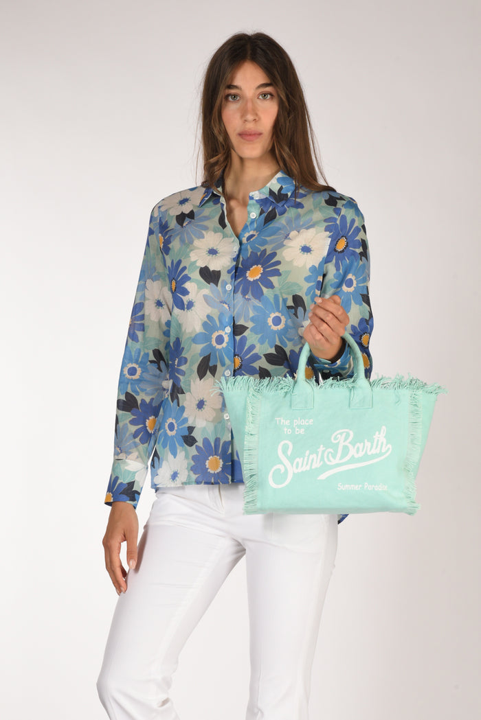 Mc2 Saint Barth Borsa Colette Azzurro Acqua Donna - 2