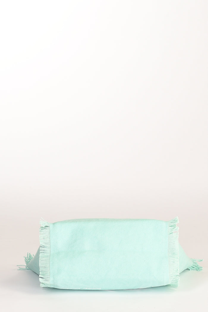 Mc2 Saint Barth Borsa Colette Azzurro Acqua Donna - 7