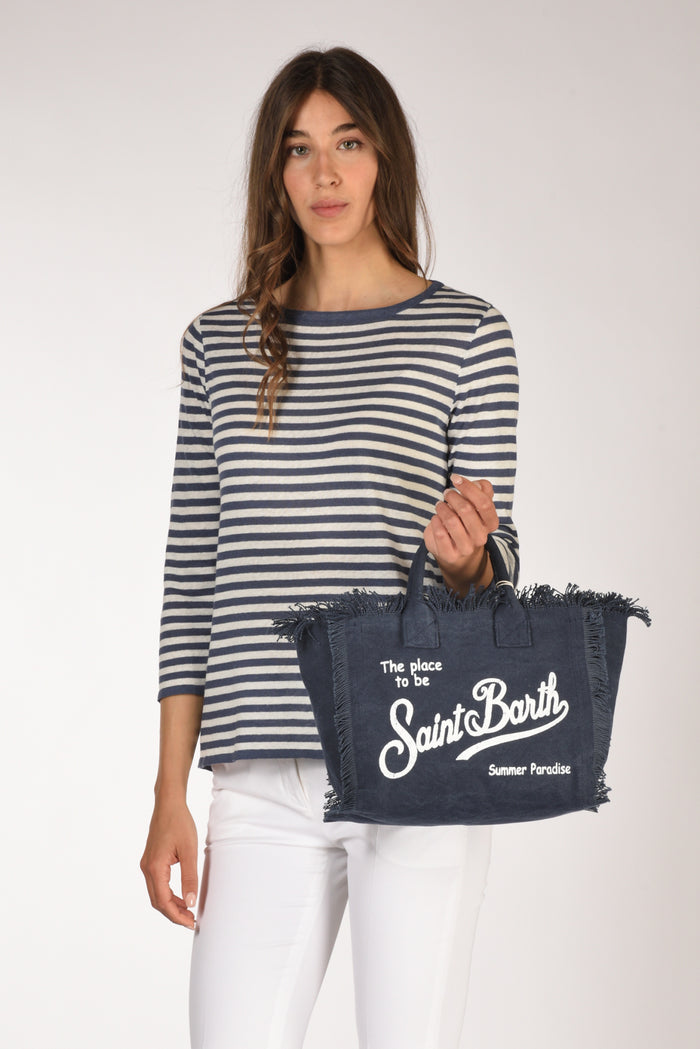 Mc2 Saint Barth Borsa Colette Blu Donna - 2