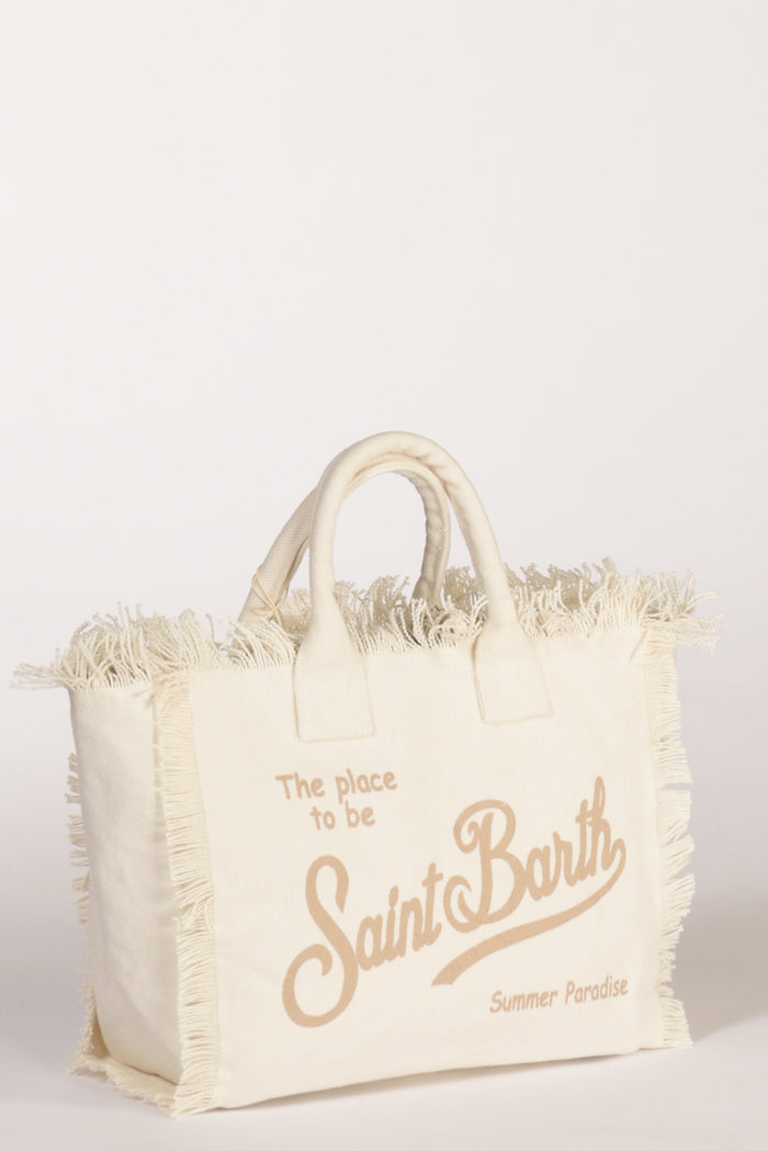 Mc2 Saint Barth Borsa Colette Bianco/beige Donna - 3