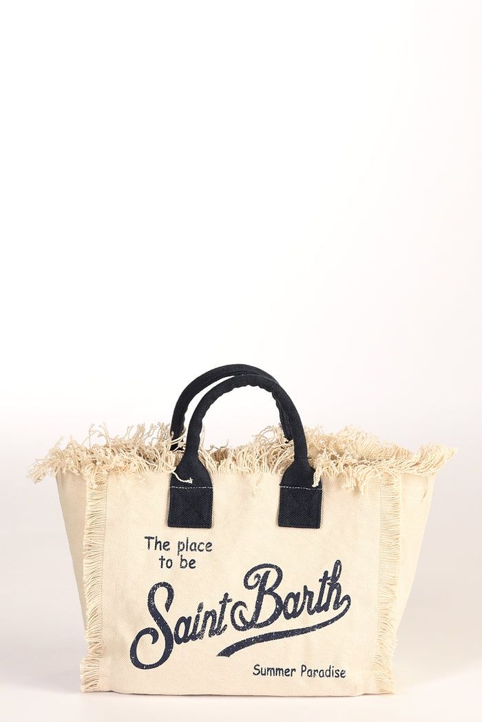 Mc2 Saint Barth Borsa Colette Bianco/blu Donna - 1