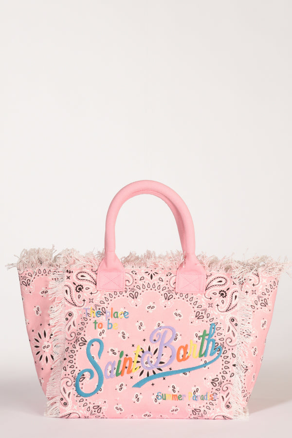 Mc2 Saint Barth Borsa Vanity Rosa/multicolor Donna