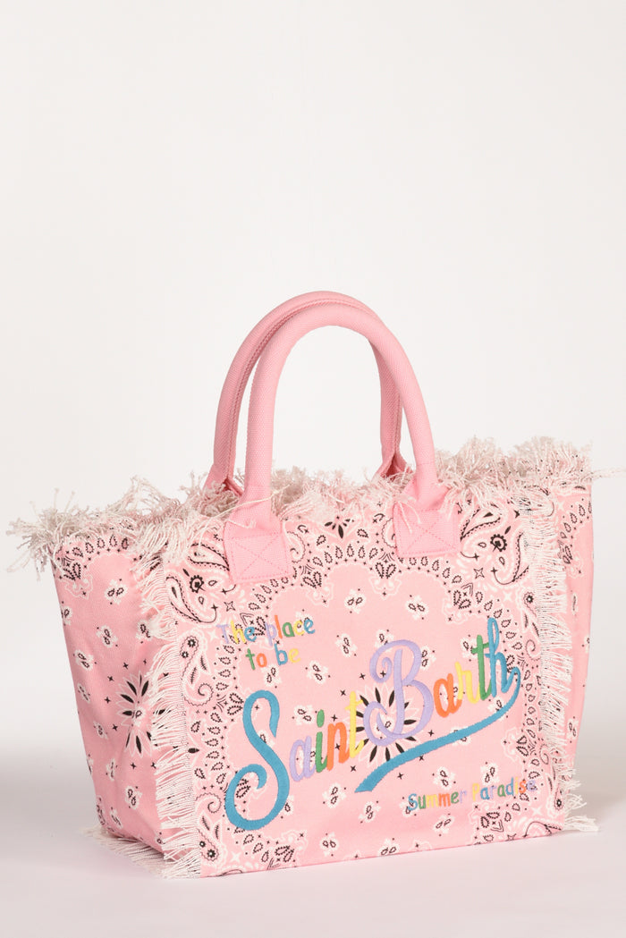 Mc2 Saint Barth Borsa Vanity Rosa/multicolor Donna - 3