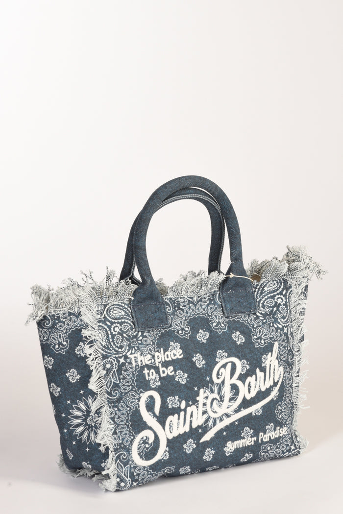 Mc2 Saint Barth Borsa Vanity Blu Donna - 3