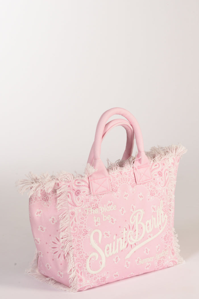 Mc2 Saint Barth Borsa Vanity Rosa/bianco Donna - 3