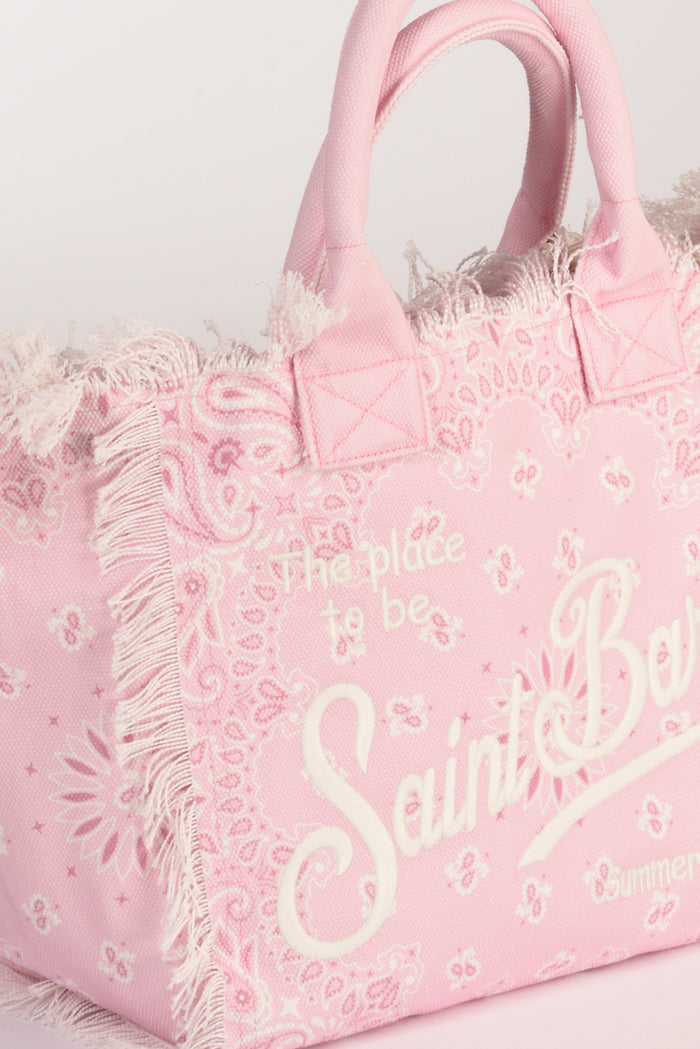 Mc2 Saint Barth Borsa Vanity Rosa/bianco Donna - 4