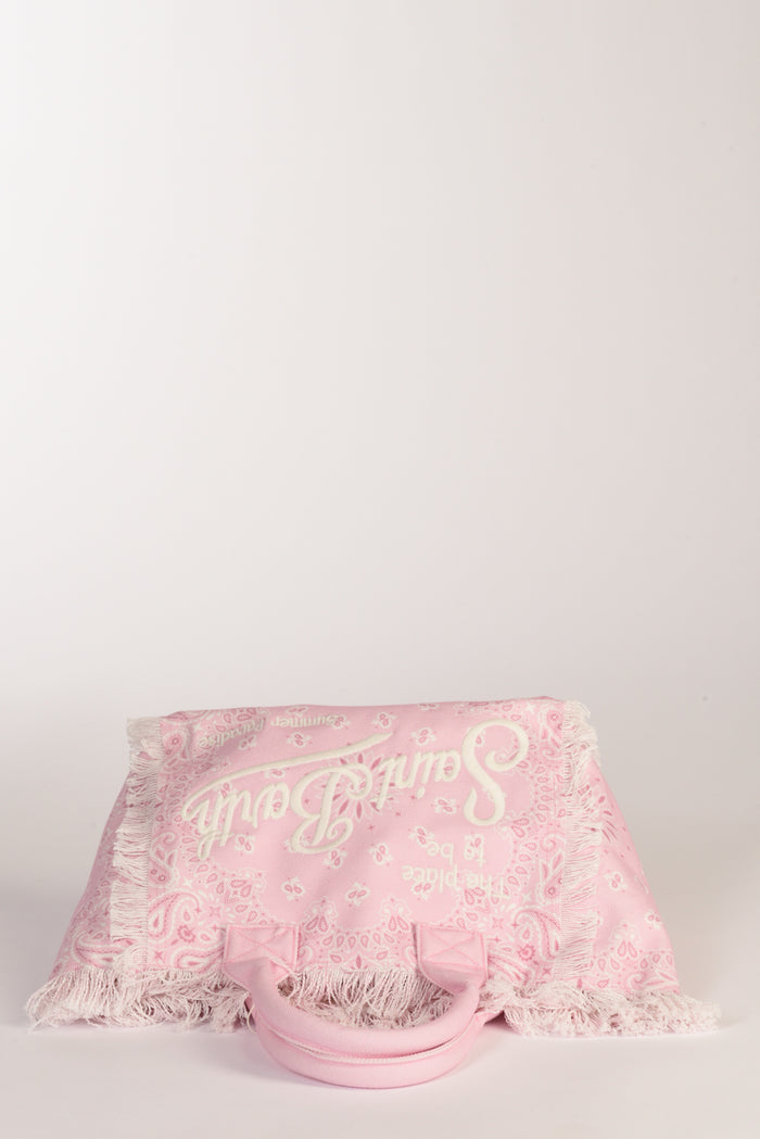 Mc2 Saint Barth Borsa Vanity Rosa/bianco Donna - 6