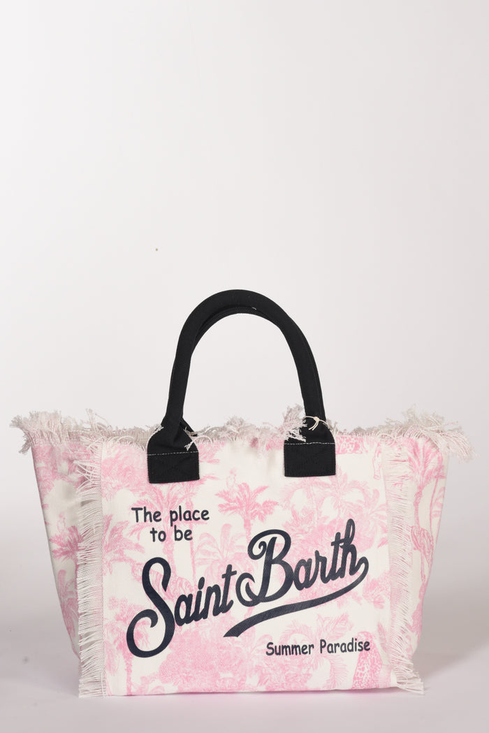 Mc2 Saint Barth Borsa Vanity Bianco/rosa Donna - 1