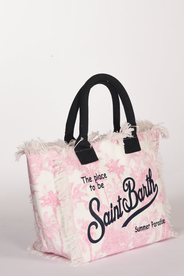 Mc2 Saint Barth Borsa Vanity Bianco/rosa Donna-2