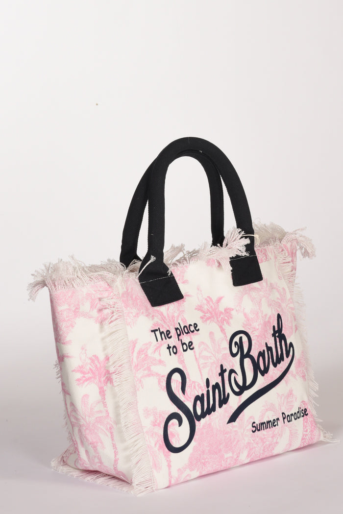 Mc2 Saint Barth Borsa Vanity Bianco/rosa Donna - 2