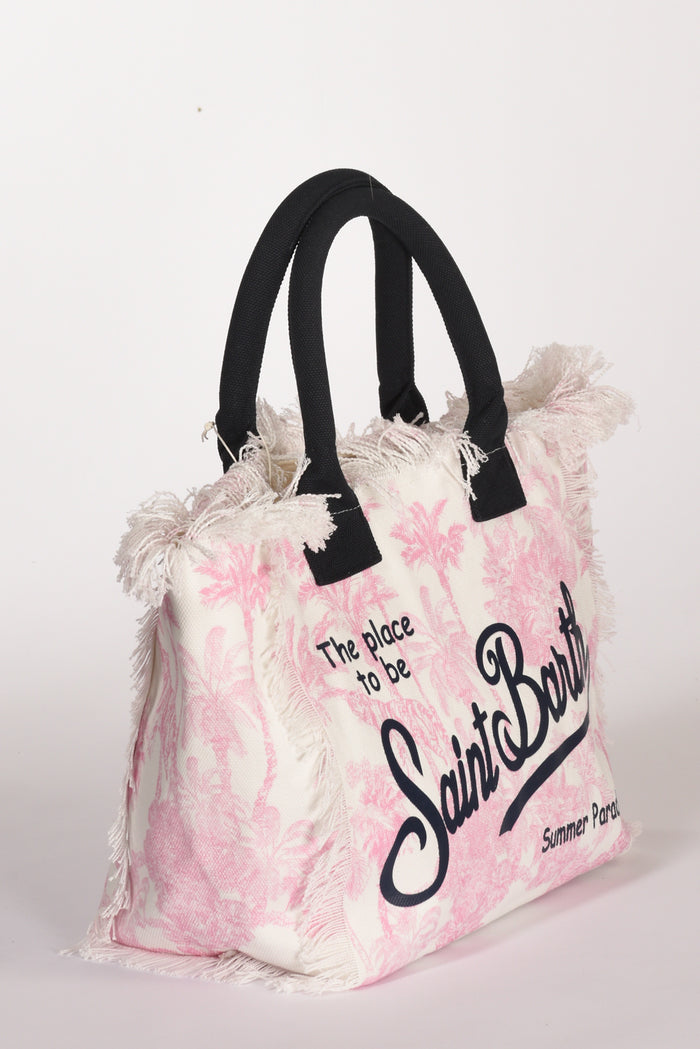 Mc2 Saint Barth Borsa Vanity Bianco/rosa Donna - 3
