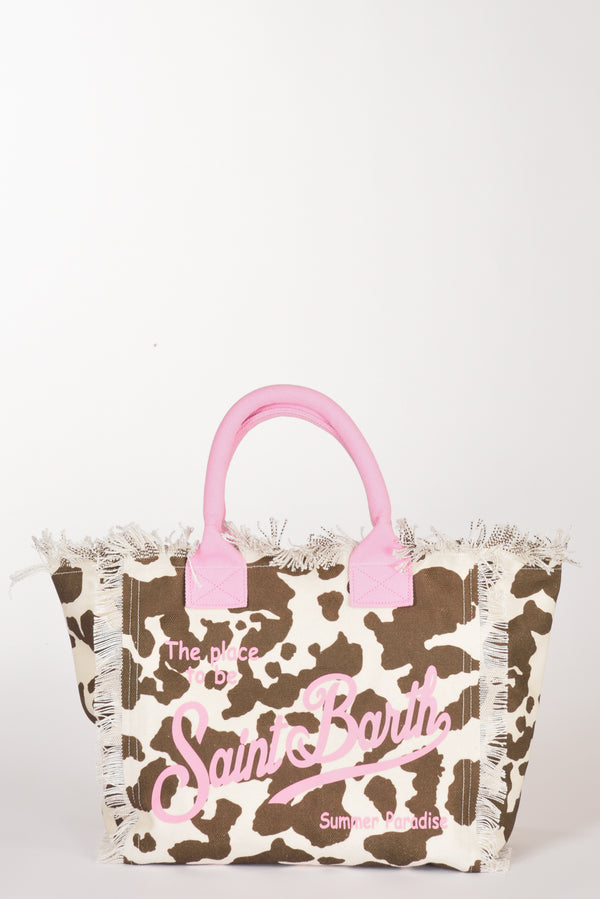 Mc2 Saint Barth Borsa Vanity Marrone/rosa Donna