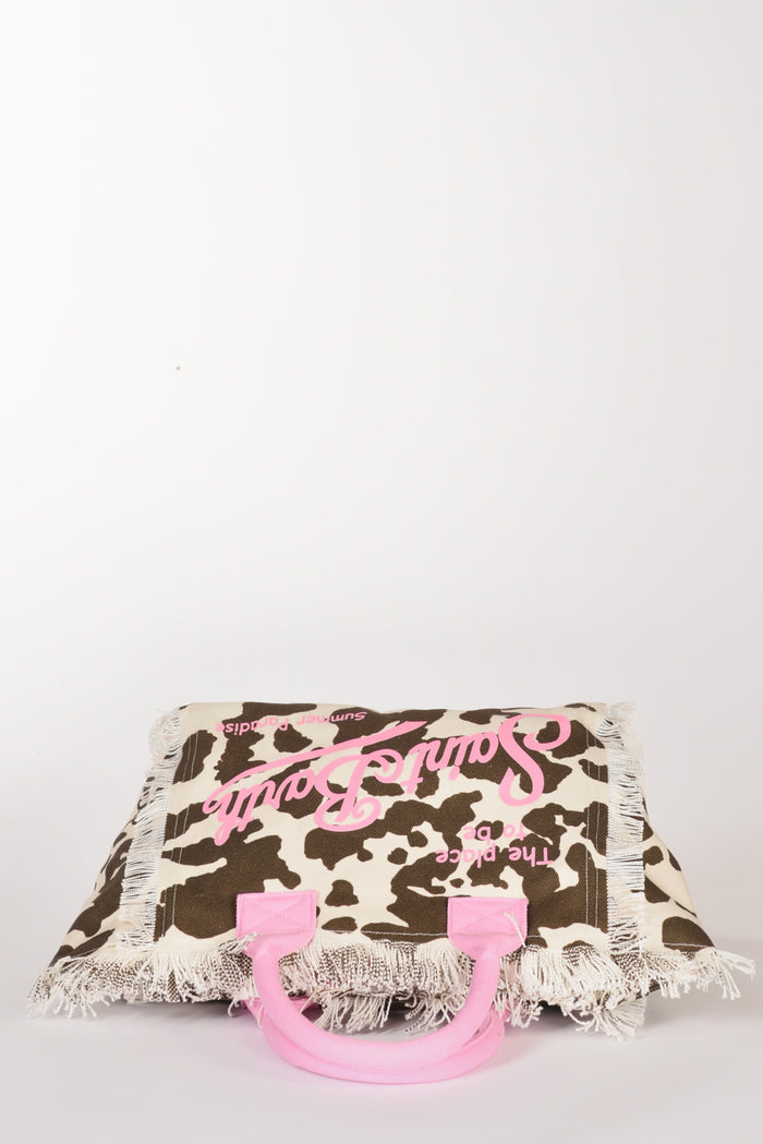 Mc2 Saint Barth Borsa Vanity Marrone/rosa Donna - 5