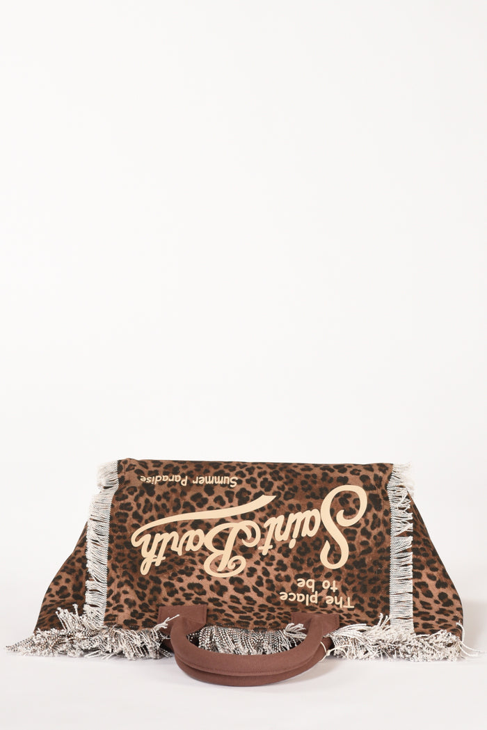 Mc2 Saint Barth Borsa Vanity Marrone Donna - 6