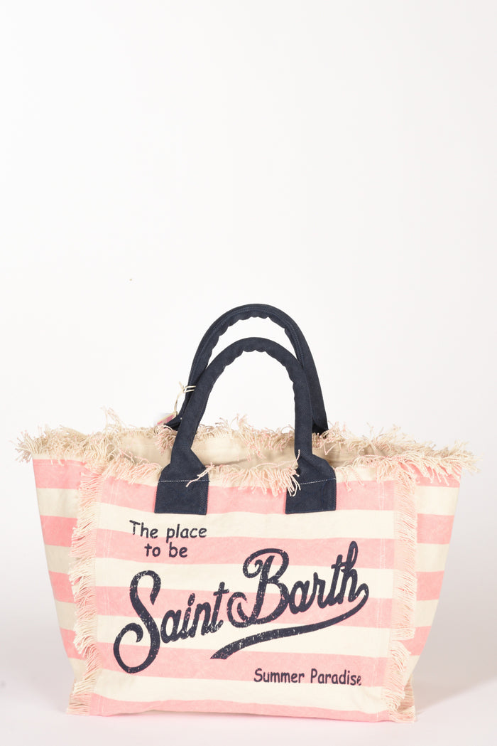 Mc2 Saint Barth Borsa Vanity Rosa/bianco Donna - 1