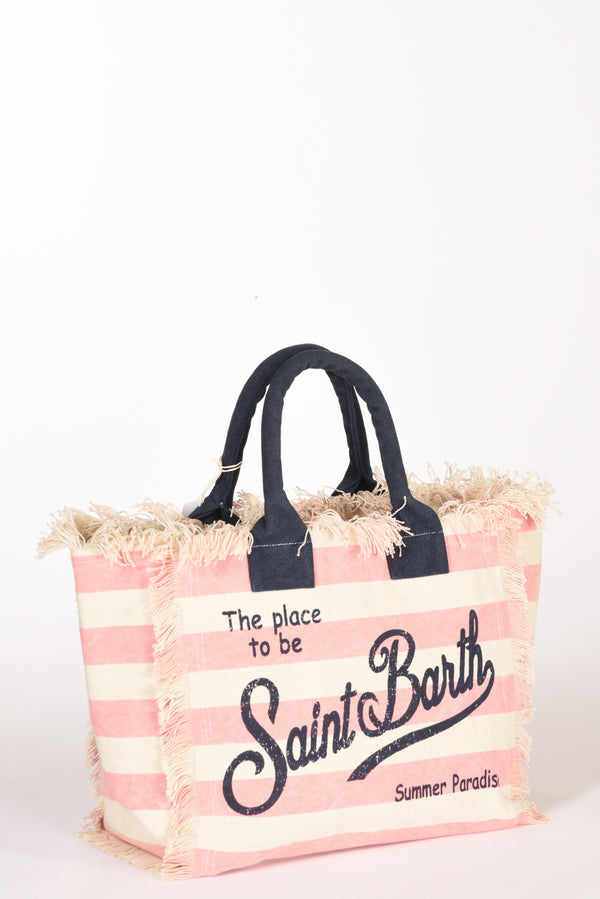 Mc2 Saint Barth Borsa Vanity Rosa/bianco Donna-2