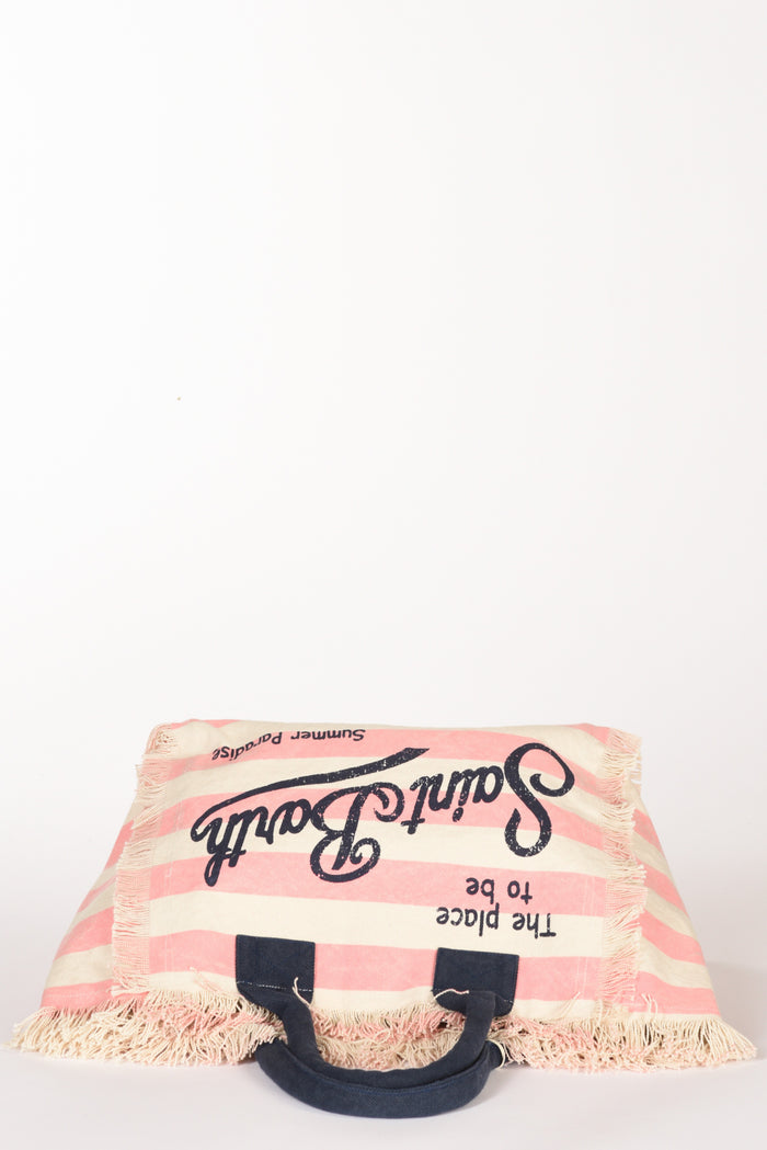 Mc2 Saint Barth Borsa Vanity Rosa/bianco Donna - 5