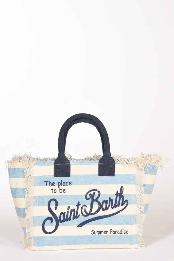 Mc2 Saint Barth Borsa Vanity Azzurro/blu Donna