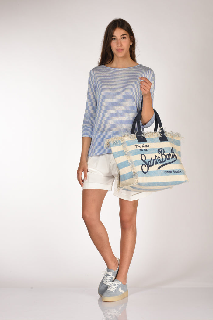 Mc2 Saint Barth Borsa Vanity Azzurro/blu Donna - 2