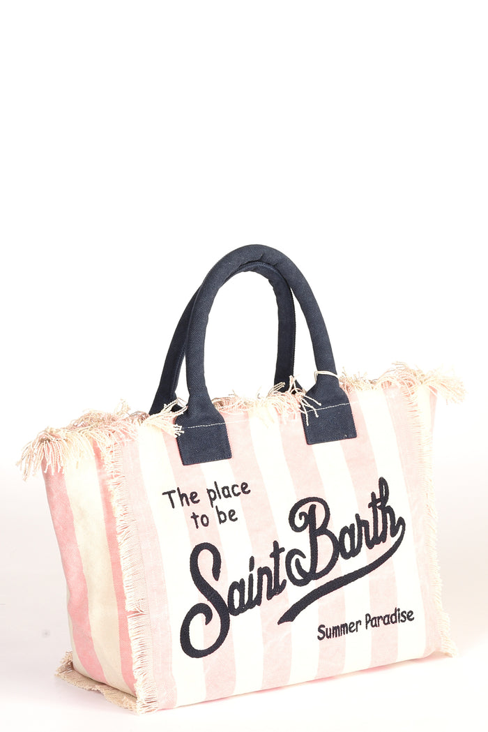 Mc2 Saint Barth Borsa Vanity Rosa/blu Donna - 3
