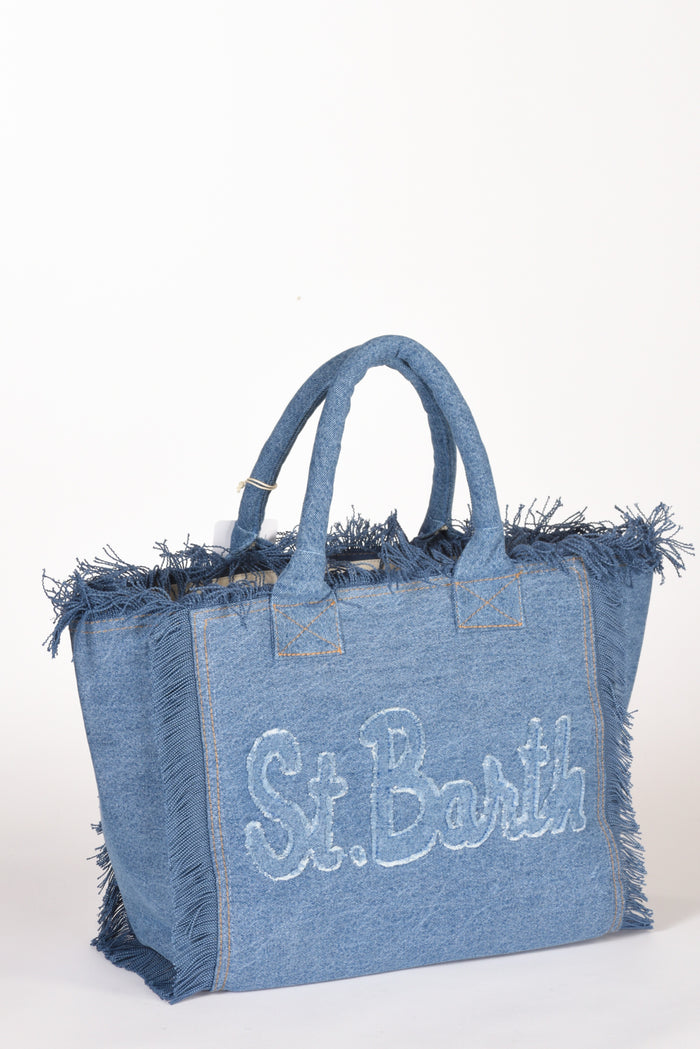 Mc2 Saint Barth Borsa Vanity Blu Donna - 3