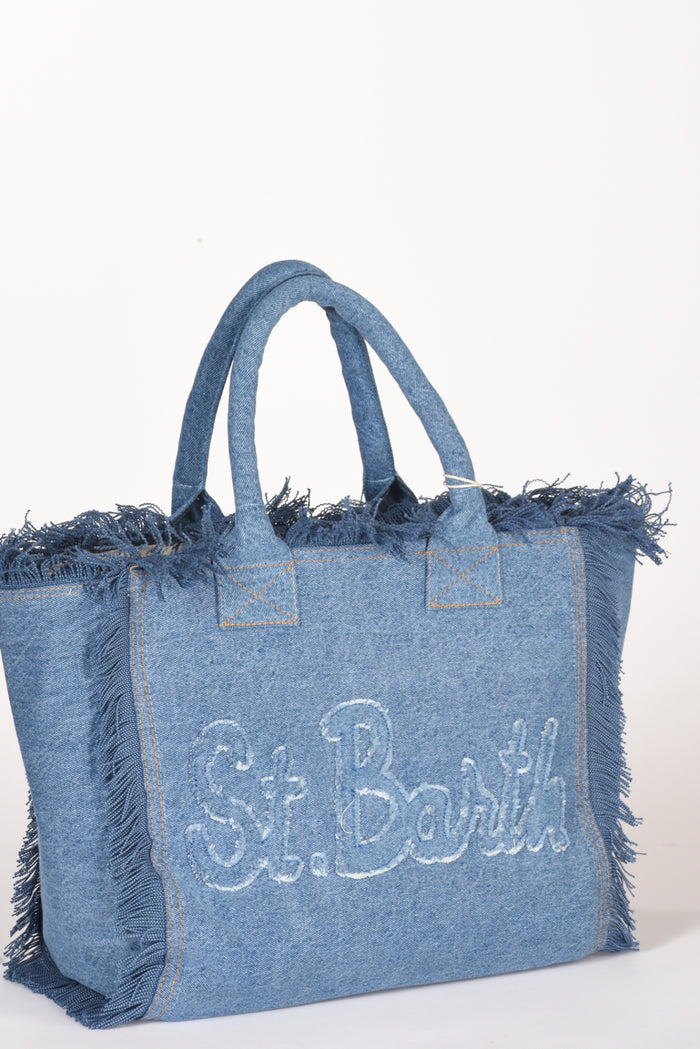 Mc2 Saint Barth Borsa Vanity Blu Donna - 5
