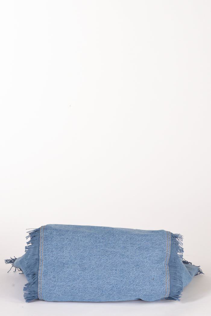 Mc2 Saint Barth Borsa Vanity Blu Donna - 7
