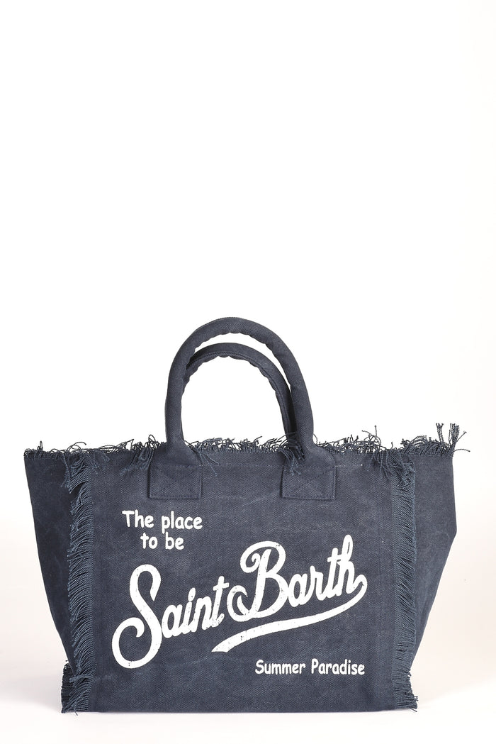 Mc2 Saint Barth Borsa Vanity Blu Donna - 1